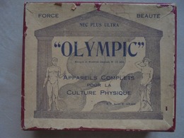 Ancien - Boite Vide "OLYMPIC" Appareils Complets Pour La Culture Physique - Boîtes