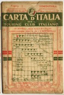 CARTE  D ´ ITALIA Du Touring Club  + Indice -  DOMODOSSOLA Et Sa Région. . - Landkarten