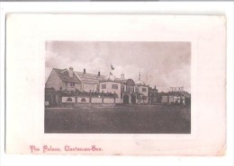 RP Clacton On Sea Palace Theatre Music Hall Essex Postcard Used 1908 Actor Actress Theme - Clacton On Sea