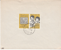 BELGIUM COVER 18/10/1960 COB 1152 PHILATELIE DE LA JEUNESSE SPA - Lettres & Documents