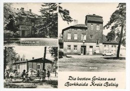 DIE BESTEN GRUSSE AUS BORKHEIDE KREIS BELZIG - (3 Vues, Bahnhof, Gare....) - Belzig