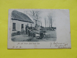 AN OLD IRISH LOW BACK CAR - Sonstige & Ohne Zuordnung