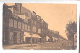 Frinton-On-Sea  Connaught Avenue ESSEX USED 1921 LOCALLY - Autres & Non Classés