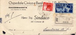 1947 LETTERA  ESPRESSO CON ANNLLO PALERMO - Express-post/pneumatisch