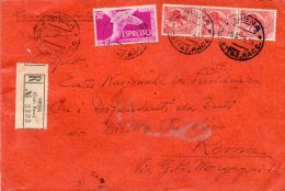 1955  LETTERA  ESPRESSO CON ANNLLO  SIENA - Express-post/pneumatisch