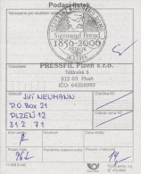 Czech Rep. / Comm. Postmark (2006) Pribor: Sigmund Freud, 1856-2006, Opening The Birth House (Postal Receipt) (I6510) - Storia Postale