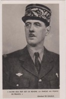 Carte Photo ,appel Du Général De Gaule Le 18 Juin 1940 ,dans Les Studios De La BBC, Débuts Officielle De La Résistance - Personajes