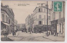 KREMLIN BICETRE : RUE DU KREMLIN - HOTEL DE BOURGOGNE - ECRITE 1915 - 2 SCANS - - Kremlin Bicetre