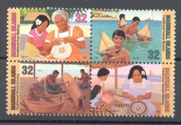 Marshall Islands - 1997 Traditional Crafts Self-adhesive MNH__(TH-13821) - Marshall