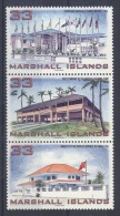 Marshall Islands - 1998 New Building Strip MNH__(TH-228) - Marshalleilanden