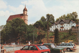 AK Tharandt Gasthof Burgkeller Mit Autos Moskwitsch Bei Freital - Tharandt