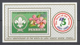 Penrhyn - 1983 Scouts Block MNH__(TH-11840) - Penrhyn