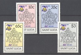 St.Lucia - 1985 Scouts MNH__(TH-11715) - St.Lucia (1979-...)