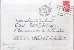 Lettre 92 Rueil 18 Juin 1940 CLC 7-5 2001 Flamme O= Curieux Comme Nom Du Bureaux De Poste - Lettres & Documents