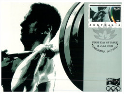 (999) Australia - Maxi-card - Weight Lifting - Pesistica