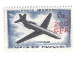 MD69A - REUNION 1961 , Posta Aerea Caravelle N. 59  MNH - Airmail