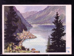 AK :Hallstatt, Salzkammergut, Oberösterreich  -  Karte Gel. 1944 - Hallstatt