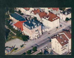 CPSM - St Saint Louis (68) - Hotel Restaurant National - Propr. Famille  Goeller ( Vue Aerienne Monique François) - Saint Louis