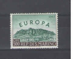 SAN MARINO 1961 EUROPA UNITA ** MNH - Oblitérés