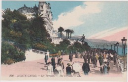Carte Postale Ancienne,MONACO EN 1914,MONTE CARLO,foule - Casino