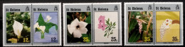 (019 Bl) St. Helena  1994  Plants / Flora / Flowers / Fleurs / Blumen / Pairs  ** / Mnh  Michel 620-25 - Sainte-Hélène