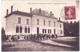 SAINT ANDRE LE GAZ  Ecole De Filles - Saint-André-le-Gaz