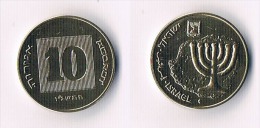 ISRAEL  10 Agorot 1996 (EXTRA THICKNESS-3mm) - Israël