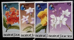 (22) St. Lucia  Plants / Flora / Flowers / Fleurs / Blumen / Bloemen / 1996  ** / Mnh   Michel 1071-74 - St.Lucia (1979-...)