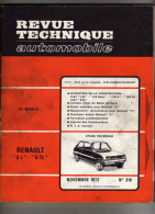 Revue Technique Automobile - N°318 - Renault 5 L Et TL - Evolution Fiat 128  128 Rally, S, SL, Et 500 - Auto