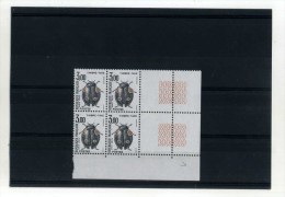 - FRANCE TIMBRES TAXES 1983 . N°111 .  BLOC DE 4 NEUFS SANS CHARNIERE. BORD DE FEUILLE . - 1960-... Ungebraucht