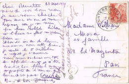 9858. Postal UNTERTECHOLZ (canton Berne) Suisse 1949 - Storia Postale