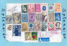 Belgie-EUROPA CEPT-cover-letter-air Mail - Colecciones