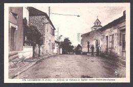 LAUZERTE - Arrivée De Cahors Et Eglise Notre Dame Des Carmes - Lauzerte