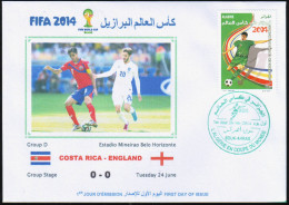ALGERIE ALGERIA ALGERIEN ARGELIA - 2014 - BRAZIL FIFA World Cup Football - Costa Rica Vs England Fußball-WM - 2014 – Brasile