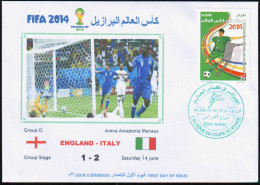ALGERIE ALGERIA ALGERIEN ARGELIA - 2014 - BRAZIL FIFA World Cup Football - England Vs Italy Fußball-WM - 2014 – Brasil
