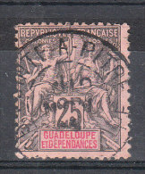 GUADELOUPE YT 34 Oblitéré POINTE A PITRE - Used Stamps