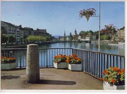 ZÜRICH - Berlinerstein Auf Der Bahnhofbrücke,  1966, Gel. V. Thalwil - Thalwil