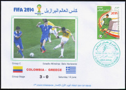 ALGERIE ALGERIA ALGERIEN ARGELIA - 2014 - BRAZIL FIFA World Cup Football - Colombia Vs Greece Fußball-WM - 2014 – Brazil