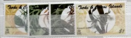 (012) Turks And Caicos  Plants / Flora / Flowers / Fleurs / Blumen / Bloemen / Orchids   ** / Mnh  Michel Ex 1191-98 - Turks & Caicos (I. Turques Et Caïques)