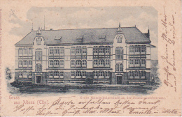 AK Hamburg - Gruß Aus Altona - Neues Mittelschulgebäude An Der Sommerhuderstrasse - 1900 (7543) - Altona