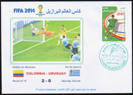 ALGERIE ALGERIA ALGERIEN ARGELIA - 2014 - BRAZIL FIFA World Cup Football - Colombia Vs Uruguay Fußball-WM - 2014 – Brasile