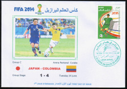 ALGERIE ALGERIA ALGERIEN ARGELIA - 2014 - BRAZIL FIFA World Cup Football - Japan Vs Colombia Fußball-WM - 2014 – Brasilien