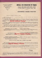 - TROYES - Amicale Des Chasseurs De France - Groupe Haute Marne Meuse Aube - Assurance Chasse 1958 / 1959 - Sport En Toerisme