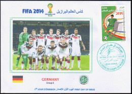 ALGERIE ALGERIA ALGERIEN ARGELIA - 2014 - BRAZIL FIFA World Cup Football - GERMANY Team Fußball-WM - 2014 – Brasile