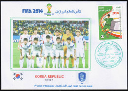 ALGERIE ALGERIA ALGERIEN ARGELIA - 2014 - BRAZIL FIFA World Cup Football - KOREA REP Team Fußball-WM - 2014 – Brasile