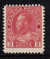 Canada MNH Scott #109 3c George V, Admiral - Unused Stamps