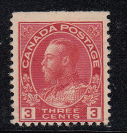 Canada MNH Scott #109as 3c George V, Admiral - Booklet Single - Unused Stamps