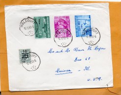 Belgium 1961 Cover Mailed To USA - Sonstige & Ohne Zuordnung