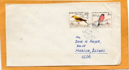 Czechoslovakia 1961 Cover Mailed To USA - Lettres & Documents