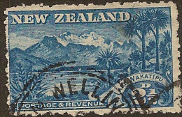 NZ 1898 2 1/2d Wakatipu SG 308 U #CD251 - Used Stamps